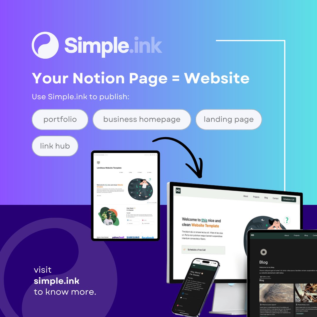 Simple.ink tweet media