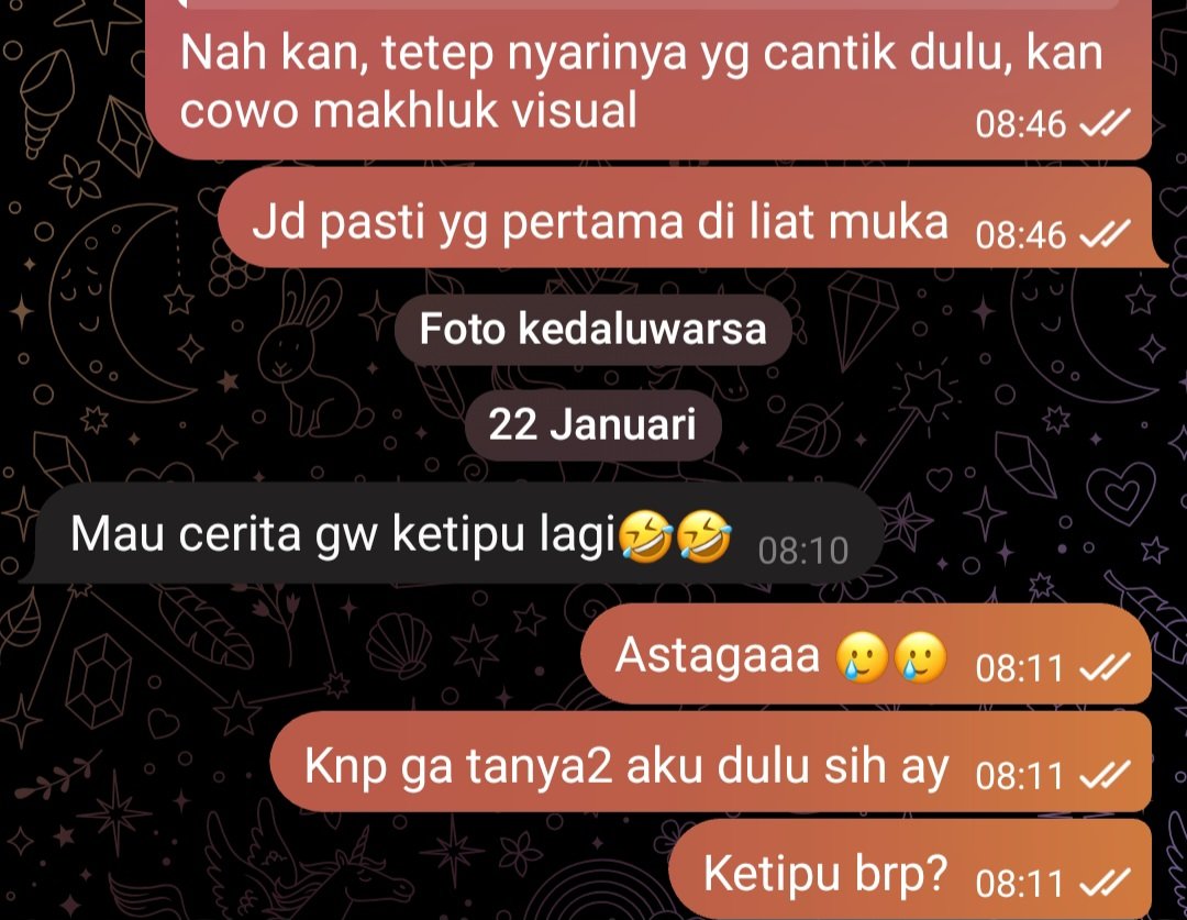 Darien222241's tweet photo. Padahal aku ada temen2 angel yg real, udah di rekomendasikan eh malah pilih sendiri di X, ga lewat promotor pula 🫠 Ghia lg ga kerja, buat cl2 ghia yg mau tanya2 tentang angel, bisa ke Ghia jg ya 😉 tele ghia aja https://t.co/mZ3ZaoiVjY