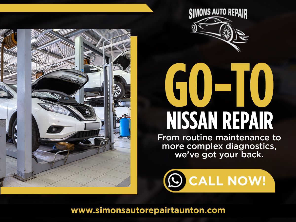 simonautorepair's tweet image. 🔧 Keep Your Nissan Running Smoothly!

Need Nissan repair? Simon’s Auto Repair offers expert services to keep your Nissan running its best. From diagnostics to repair, trust us with your car’s needs! 🚗🛠️

🌐simonsautorepairtaunton.com/services/axle-…

#nissanrepair #SimonsAutoRepair
