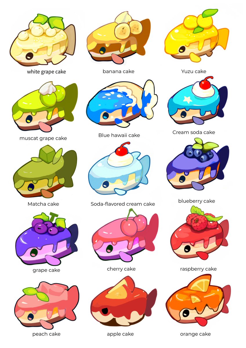 okashitofushigi's tweet photo. cake fish whichflavor do you like? https://t.co/06dclYEeE3
