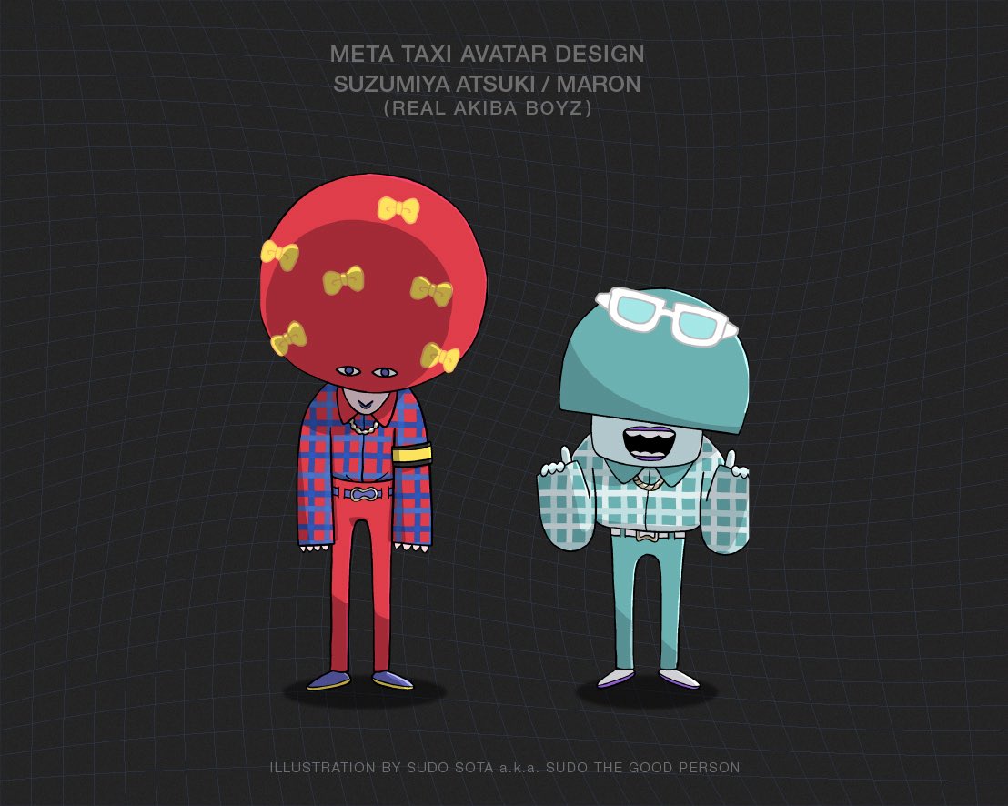 お知らせ】META TAXIに登場したREAL AKIBA BOYZ涼宮あつきさん、マロン