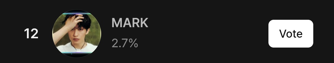 MarkVotingID_'s tweet image. [HANTEO MUSIC AWARD 2025 MASS VOTE]

🚨 MASS VOTING START

Current Position
★ Whosfan #12: 2,7%
Gap with #11: 0,4%

Fighting Markfs!! 🔥 
Let's vote for Mark and drop your proof with hashtags:
#MoloVoting
#MARK #마크 #マーク