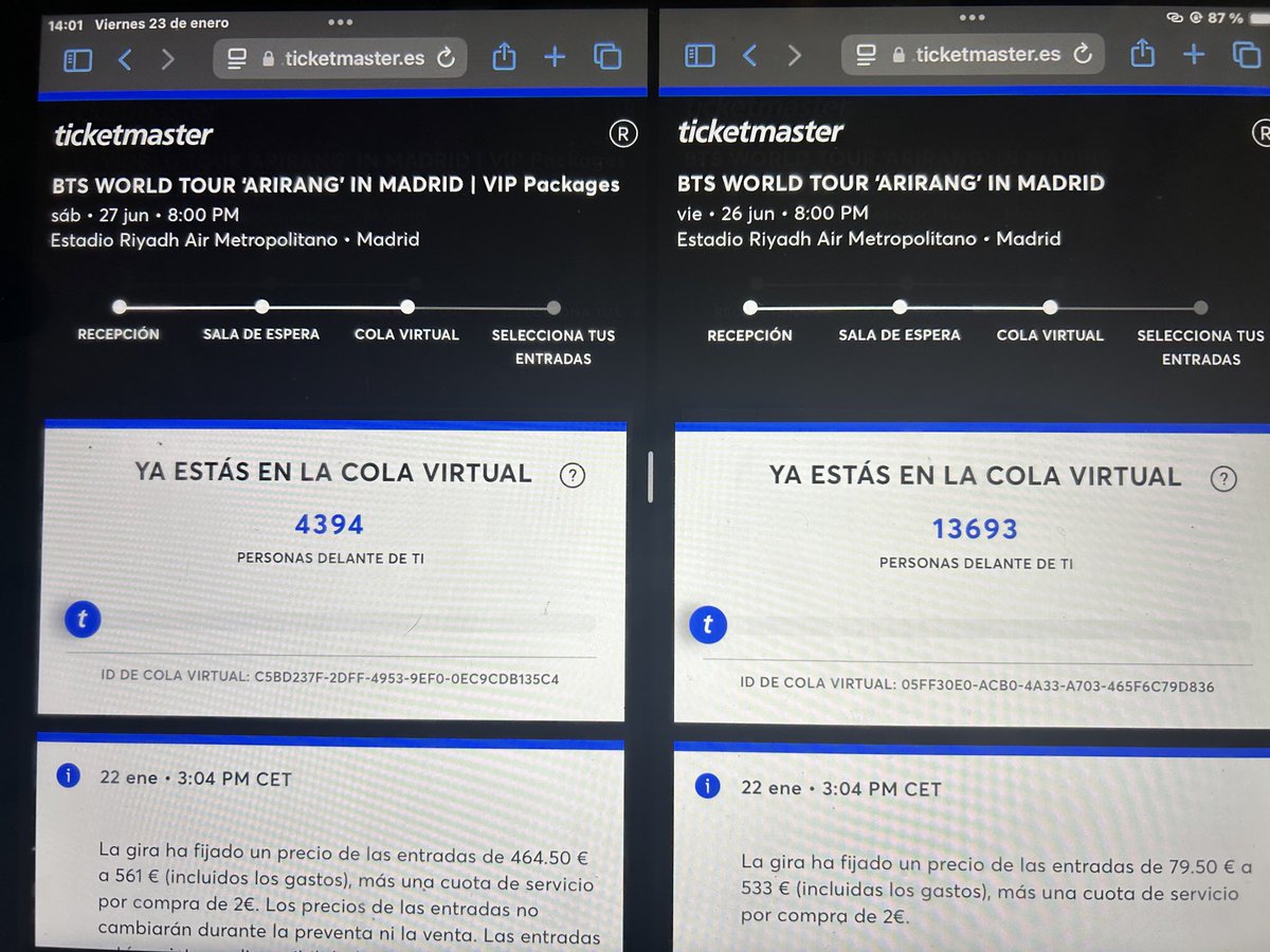 ro ☆ VERÁ A BTS DOS VECES Y UNA CON SOUNDCHECK tweet media