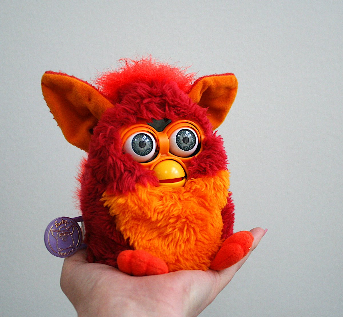 Found this little furball at the flea market! 
I'm going to see if he works and probably customize him! 🥰