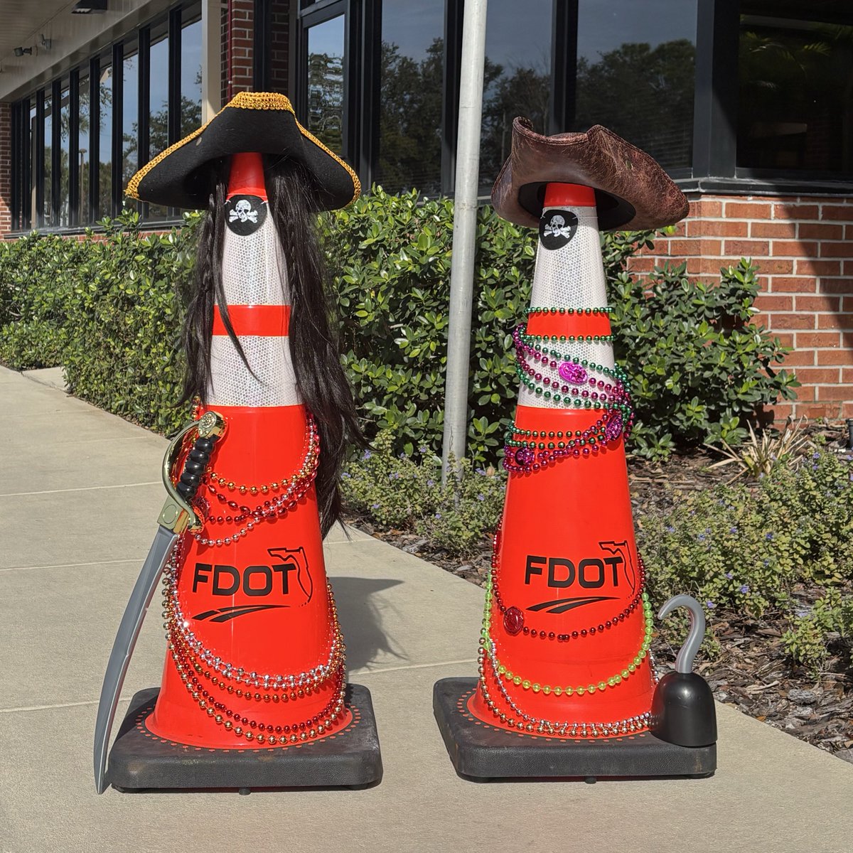 Arrrgg! Little mateys are invading Tampa this weekend! Slow down, stay alert, and give yourself extra time for traveling.