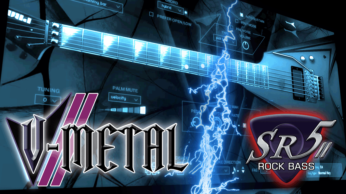 New demo video 🎸
Prominy V-METAL 2 &amp; SR5 Rock Bass 2
Track: Waiting For The Sound Of Thunder

Guitar &amp; bass sounds use built-in amps &amp; effects.
Includes many new parts plus an original ending solo.

▶ youtu.be/JdzLSF9Nfy4