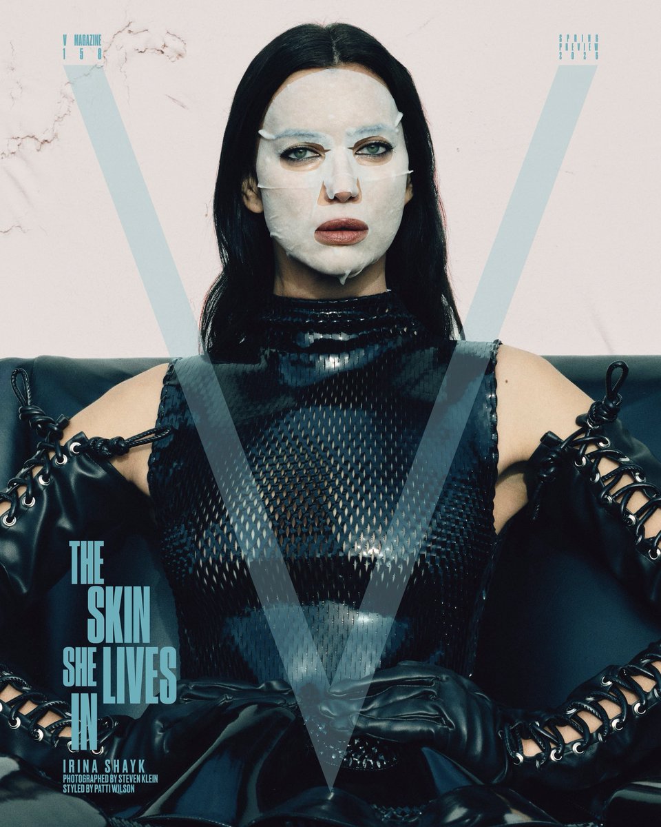 vmagazine's tweet image. THE SKIN SHE LIVES IN: Irina Shayk graces the cover of a special edition of V158!

In a visual fantasy dreamt up by the supermodel and photographer Steven Klein, the thoroughbred model—whose career spans nearly twenty years with hundreds of covers, catwalks and campaigns to show…