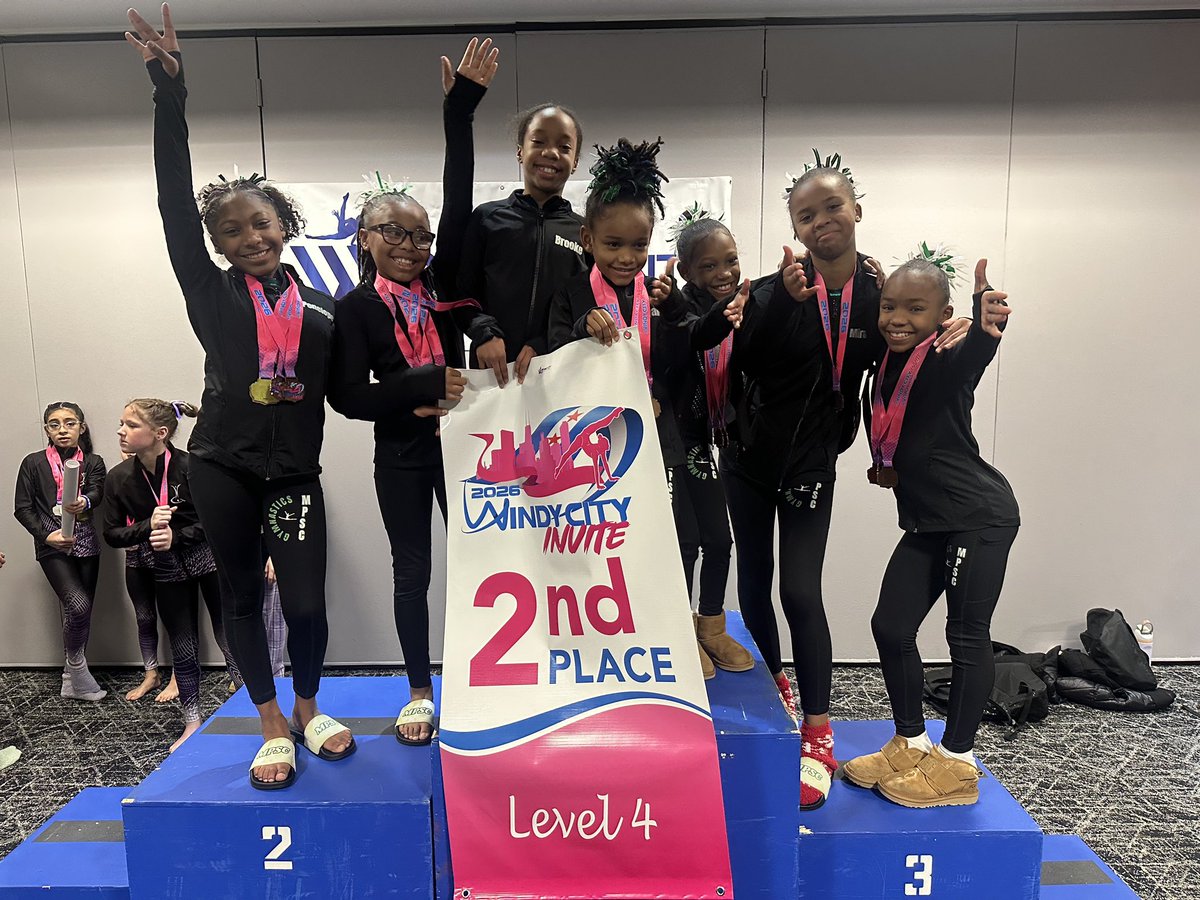 Congratulations to the Level 3 &amp; 4 Team on earning 2nd place Team Award at the Windy City Invite!🥈

We are so proud of this team and all that they have accomplished! 👏