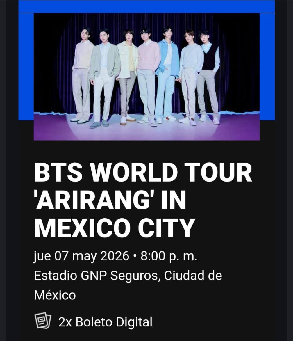 SE LOGROOOOOOOO, SE LOGROOOO, LO DECRETAMOS Y FUNCIONÓ 😭😭😭😭 

#BTS_WORLDTOUR_MEXICOCITY 
#BTS_WORLDTOUR