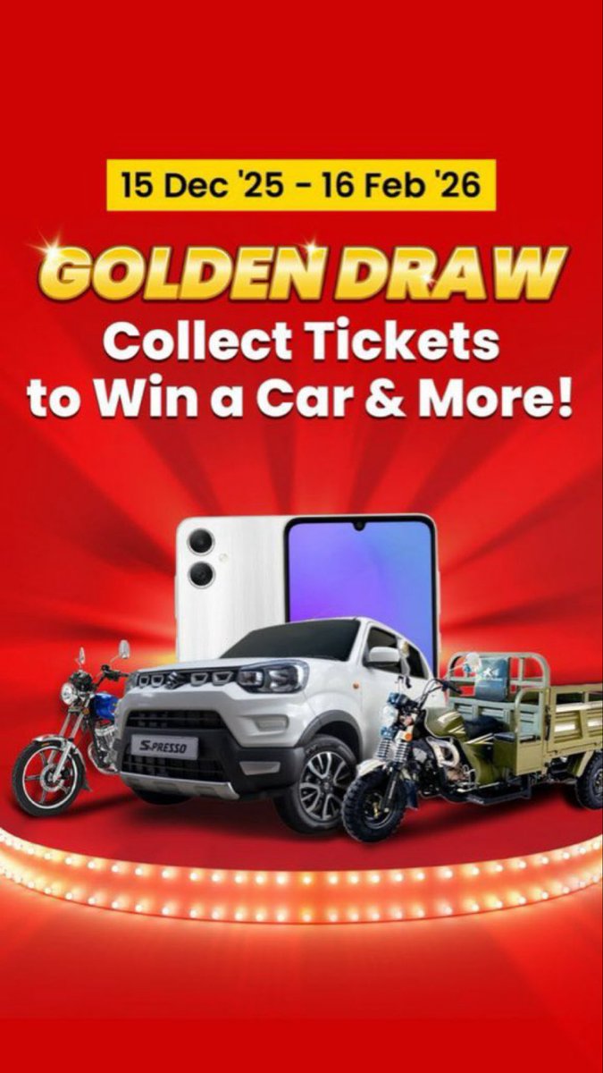 culgal_dat's tweet photo. It's not just a golden season. Itβs also rewarding. Collect tickets and stand a chance to win a car and more @PrideSpinsGH #GoldenDraw https://t.co/4sNJ7dR6Hh