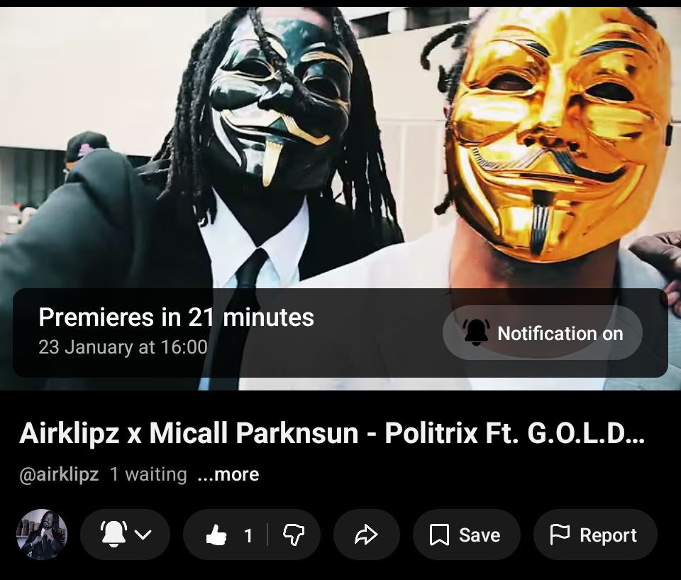 New video dropping <a href="/4pm/">4pm</a> 🔥🔥🔥

Airklipz x Micall Parknsun - POLITRIX - ft. G.O.L.D &amp; Trademark Blud 

#HipHop