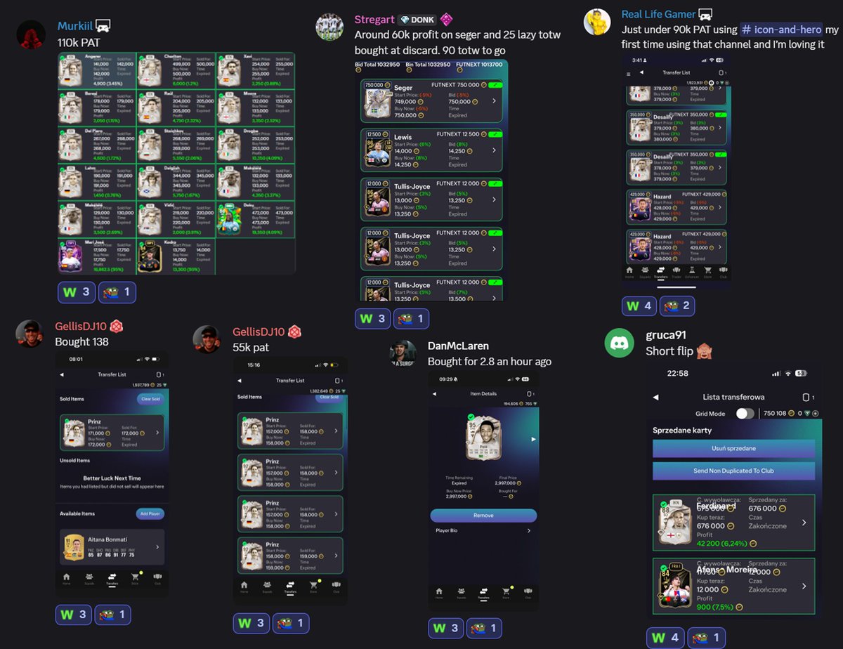 We help you become a profitable Icon Flipper 👀 #FC26

Every week new members start Icon flipping with us and go from zero experience to consistent traders within weeks ✅

Join now: patreon.com/FUTDonk