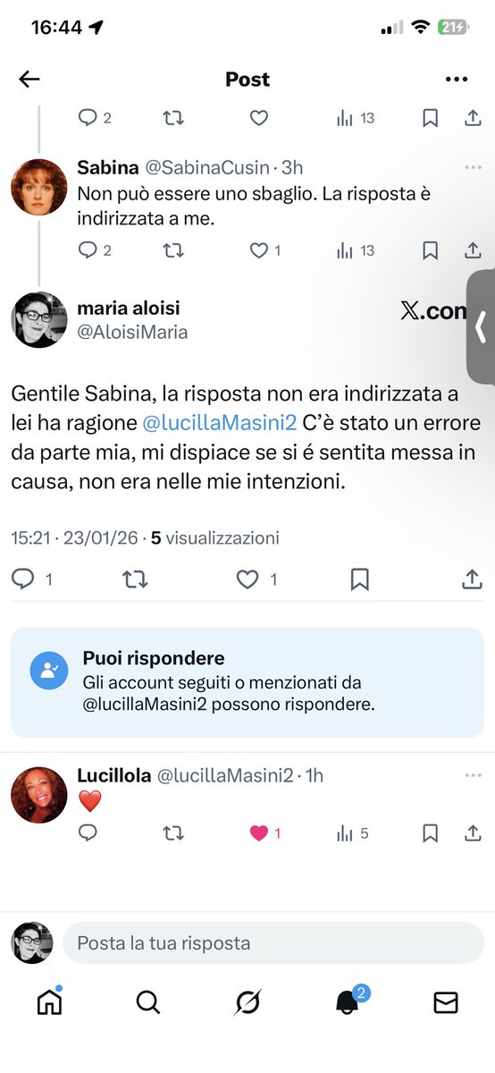 AloisiMaria's tweet photo. @SabinaCusin @MauroCapozza @lucillaMasini2 Deve salvare pure questo allora https://t.co/gZr7pc998z