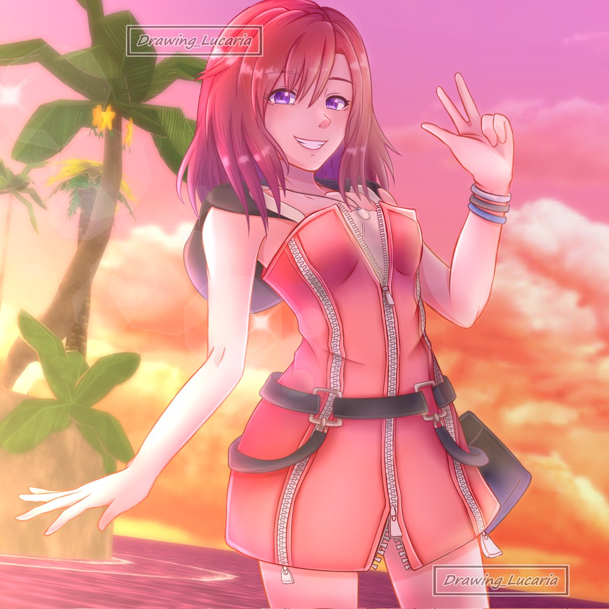 Here's my draw for the #KHKairiDay (⁠人⁠ ⁠•͈⁠ᴗ⁠•͈⁠)