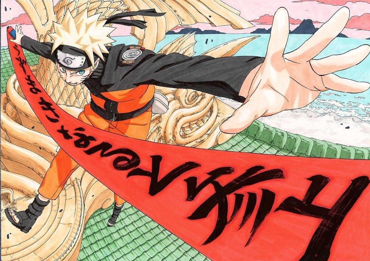 Man kishimoto's perspective game is second to none