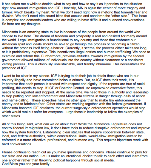 Representative Patricia Mueller tweet media