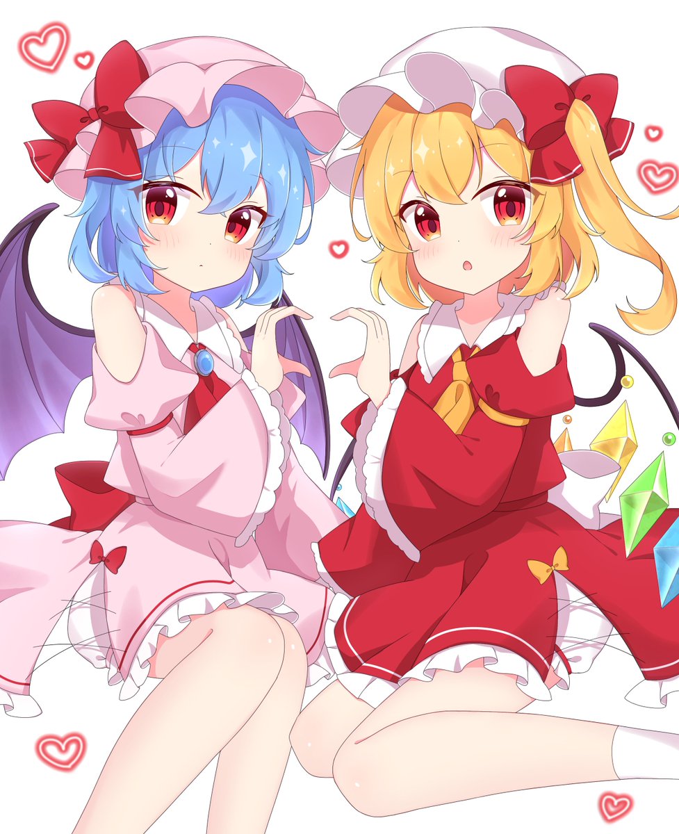 仲良し姉妹💕
 #東方Project