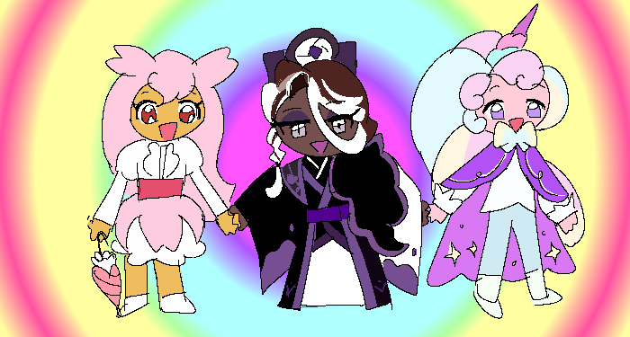 ♡ Chemi | 💜💚 Making Q-CHAN vtuber 💾 tweet media