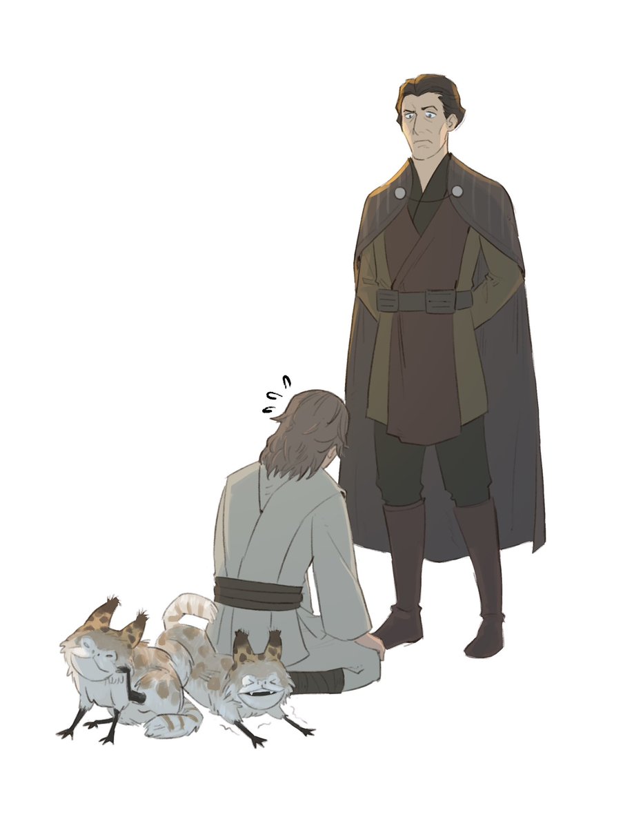 varlfhanred's tweet photo. <<Pathetic life forms>>
Some things never changes.
(I know nothing of SW animals/plants, so sorry for making it up lol)
#quigon #obiwan https://t.co/aEs4Pwekul
