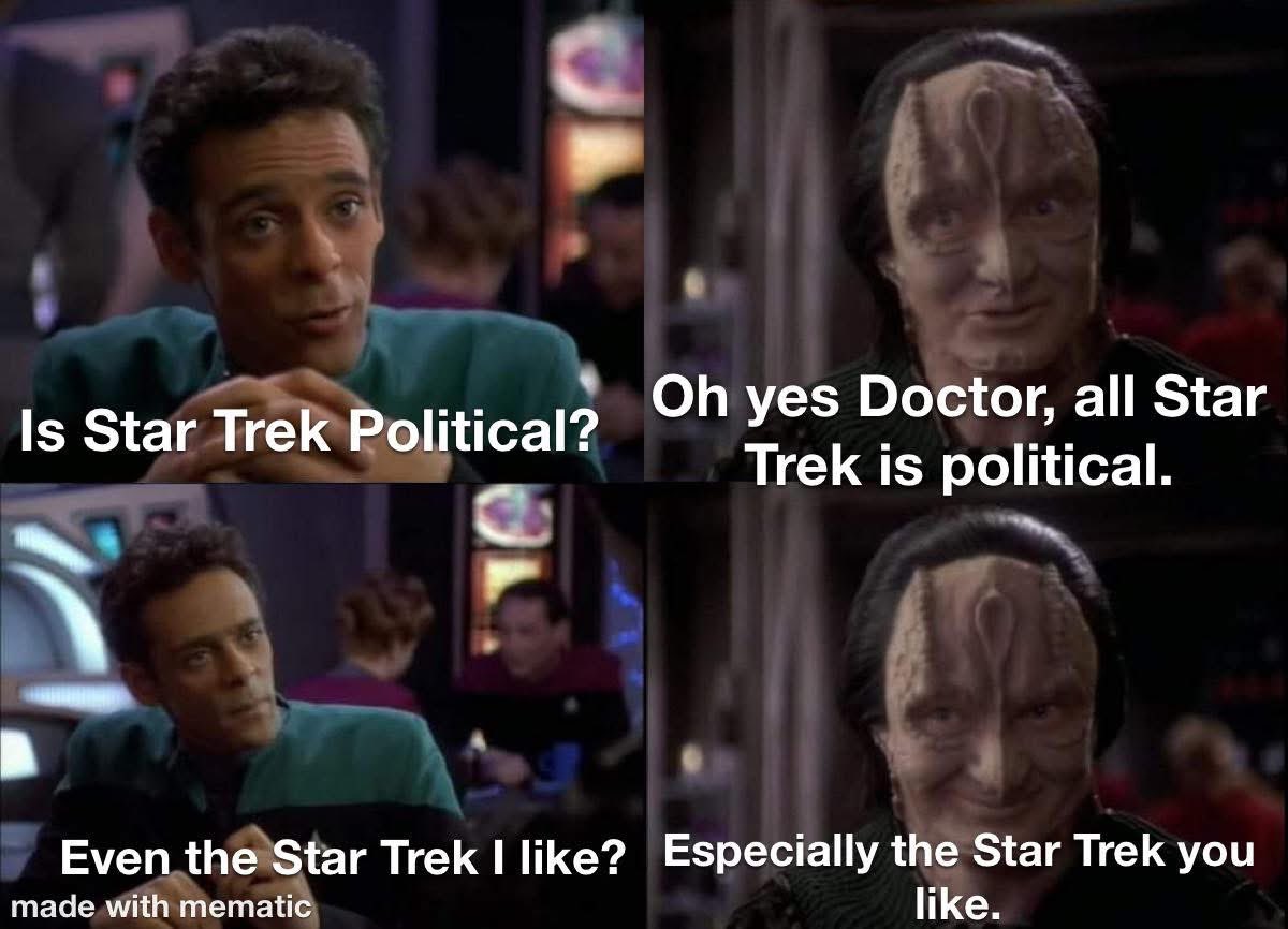 Saw this on FB and had to share #StarTrek

(Mainly as I love Garak)