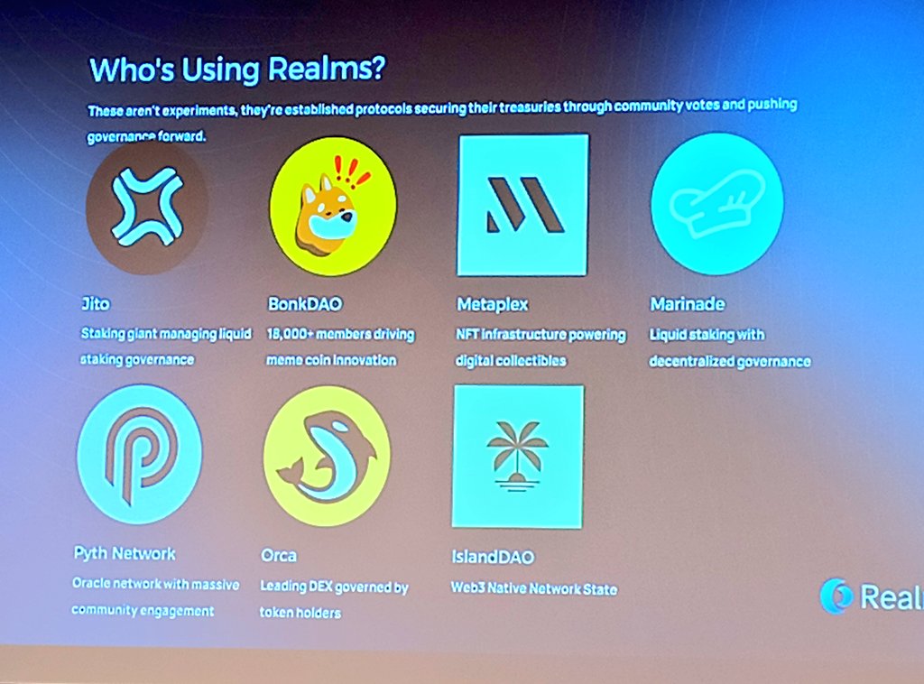 TARartRAT's tweet photo. Who's Using @realmsdaos ?
KM from @AthensDAOx ๐ฌ๐ท
@jito
@BONKDao / @bonk_inu
@MetaDAOProject / @metaplex @MarinadeFinance
@PythNetwork
@orca_so
@islanddao
#AthensDAO #ATHDAO https://t.co/A8kHyHJIO1
