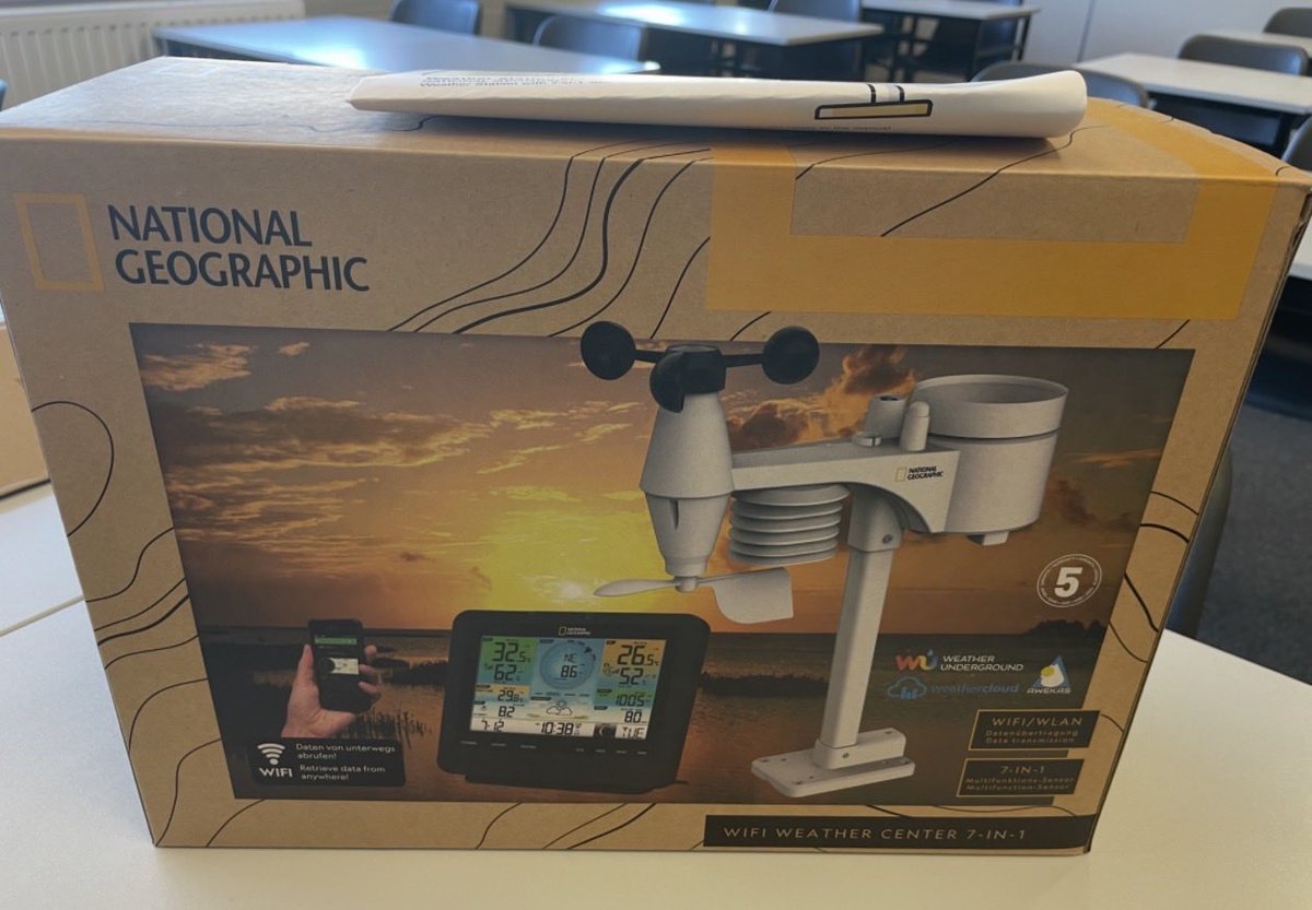 Inquiry-based learning in action 🌍🌦️
Delighted to be setting up our new school weather station, kindly provided by <a href="/ESBNetworks/">ESB Networks</a> 
Supporting inquiry, investigation and real-time data analysis across Junior &amp; Senior Cycle Geography. <a href="/Oide_Geography/">Oide Geography Post-primary</a>
