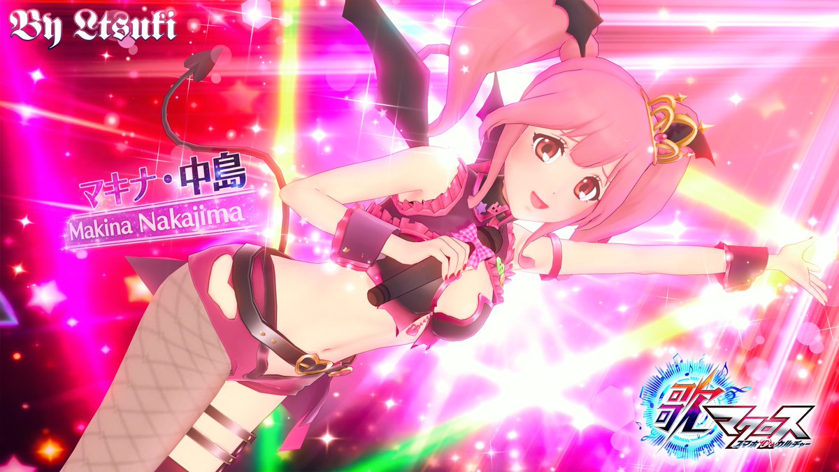 歌マクロス スマホDeカルチャー Macross Δ マキナ・中島 Makina