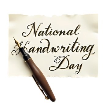 National Handwriting Day is January 23rd!
Let's celebrate the art of putting pen to paper. Handwritten notes foster personal connections, evoke emotions, and help us reflect in a digital world. The power of a handwritten message is a timeless treasure! #NationalHandwritingDay