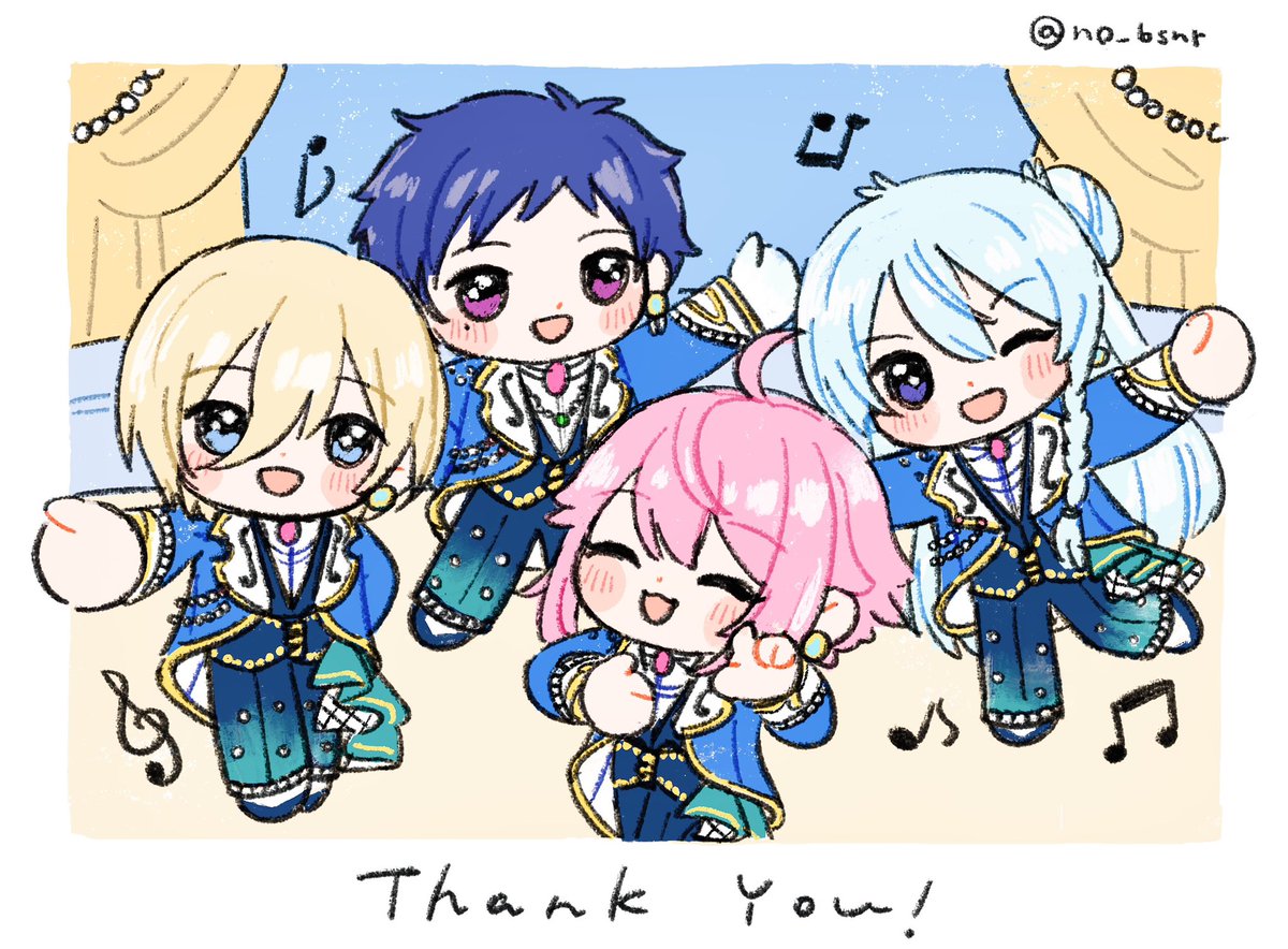 感謝祭イベありがとうございました！🪽💛💙🩷🩵🎶🎼✨