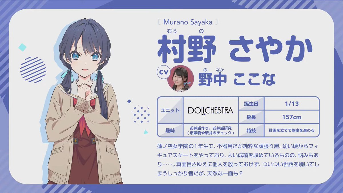 今日1月28日は、野中ここな(@cocona_nonaka)さん（『ラブライブ!蓮ノ空