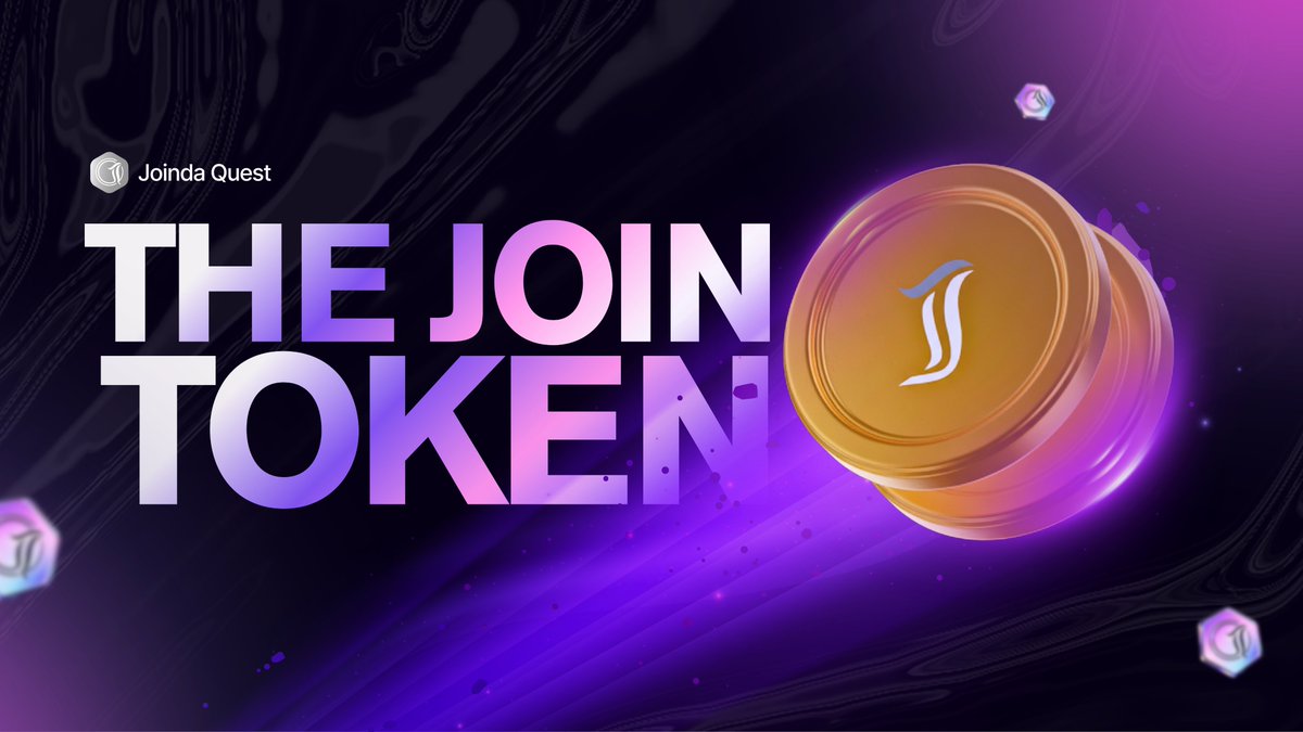 joineco's tweet photo. JOIN is the only native utility token of the Joinda Quest ecosystem, designed to power all activities across the platform. It serves as the primary medium of exchange, enabling seamless interaction between users, games, and services within Joinda Quest.

#JoindaQuest 
#joinda 
#quest 
#reward
