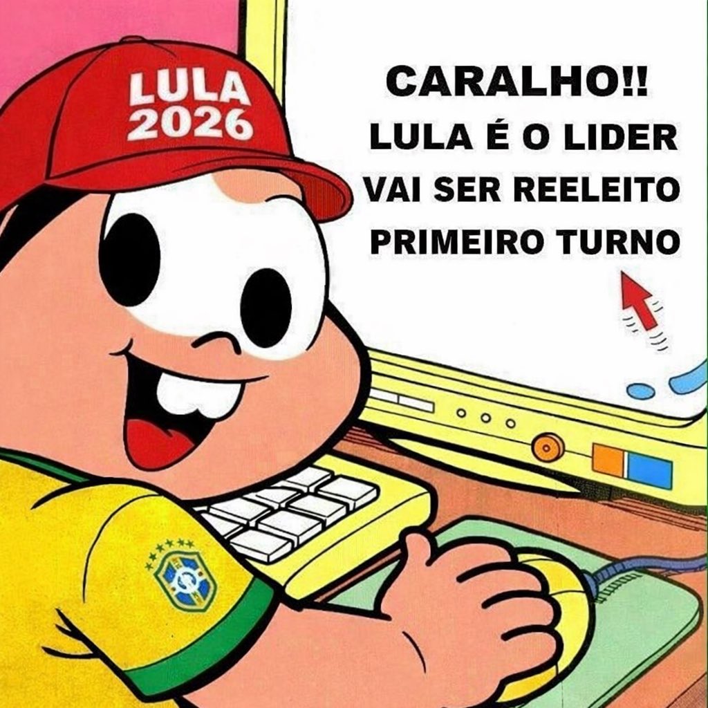 crl LULA É O LÍDER vai ser reeleito primeiro turno