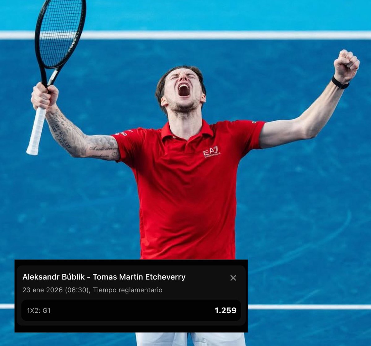 APUESTAS DE TENIS 🎾 tweet media
