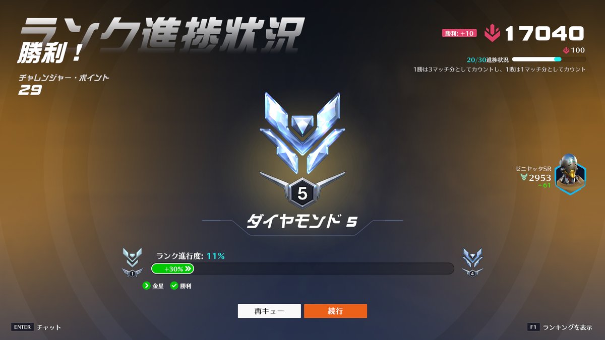 久々オーバーウォッチ💎
マスター帯いきたい、、、
#Overwatch2