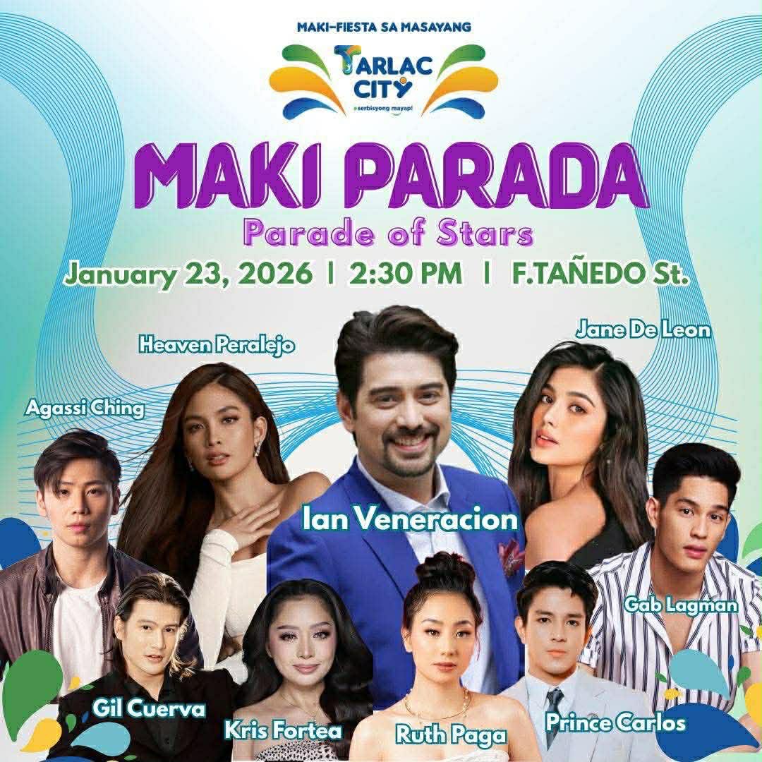 ✈️Maki-fiesta sa isang masayang Tarlac City | Thank you celebrity Ian Veneracion , Hon. Mayora Susan Yap at sa lahat ng mga Tarlaqueño | Big thank you also IDK Events Management Services | Jessany Baluyut Guila &amp; Irish Dominic B. Kintanar |❤️💙💚

#DJPapaChurlz
#TheSoulCapturer