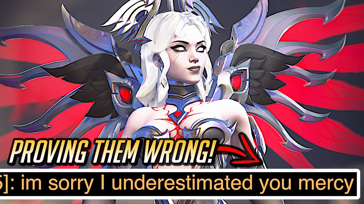 Can a Mercy prove a toxic player wrong?
New video is up now, hope you enjoy. ❤️   

Watch here: youtube.com/watch?v=8KJwtL…