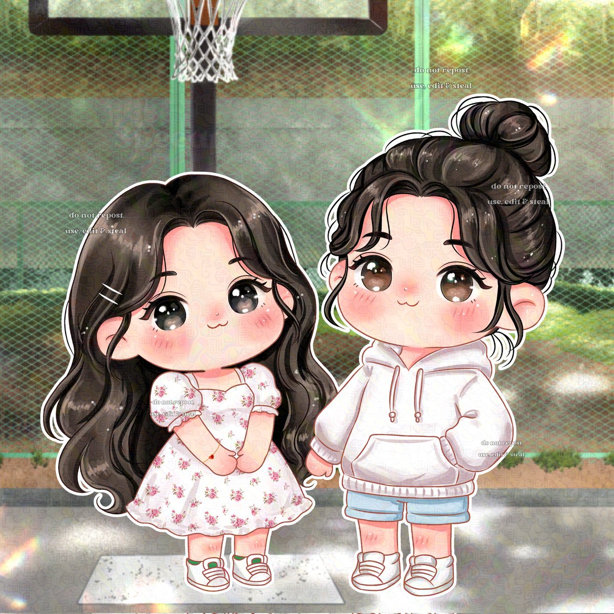 Baby Reniella and Baby Nikka🤏🏻🤏🏻