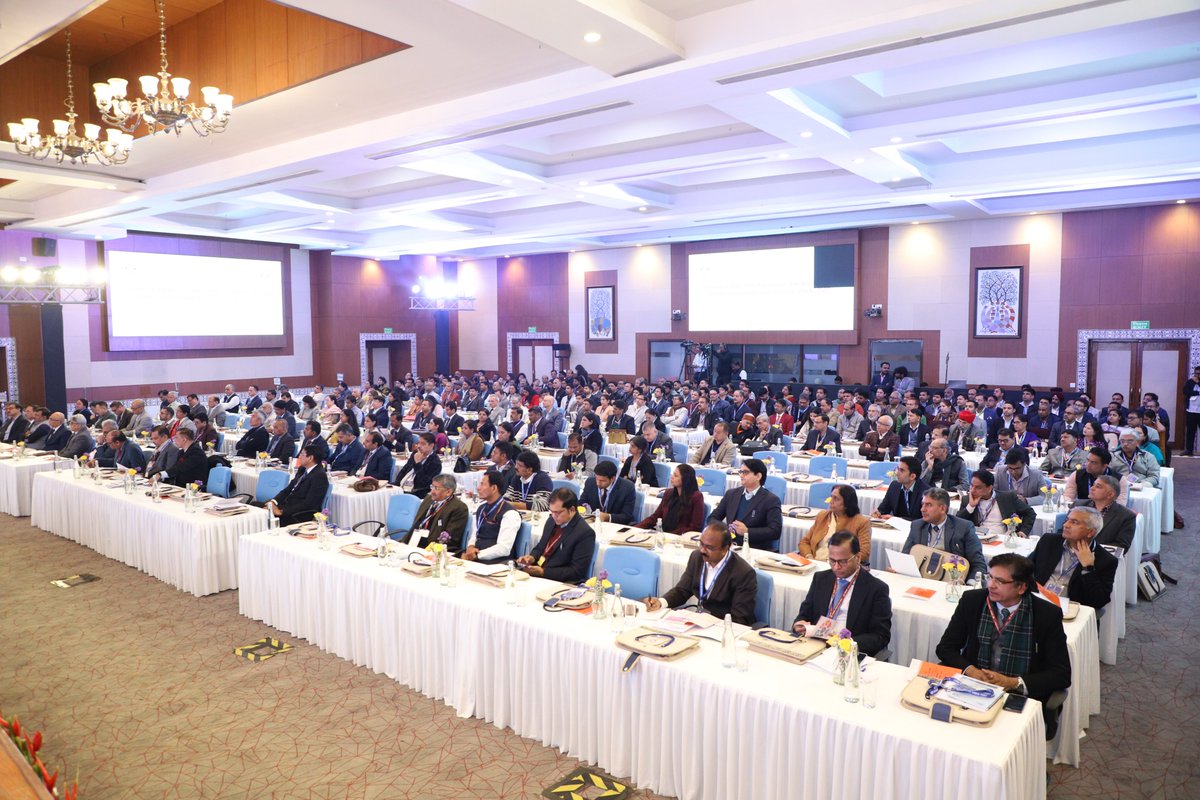 CensusIndia2027's tweet photo. A Conference of Chief Secretaries of States/UTs, State Census Nodal Officers, Senior officers from MHA, and Directors of Census Operations, on #Census2027 was held today in New Delhi. The Union Home Secretary, Shri Govind Mohan chaired the conference in the presence of the Registrar General & Census Commissioner of India (RG&CCI), Shri Mritunjay Kumar Narayan; Additional Registrar Generals, Shri Sunil Kumar and Shri Sanjeev Kumar; Deputy Director General, Shri Biswajit Das and senior officers of ORGI.

Welcoming the participants, the RG&CCI described #Census2027 as a historic National exercise and outlined its overall preparedness. He briefed on the usage of the digital tools in the ensuing Census including introduction of Self-Enumeration.

Addressing the conference, the Union Home Secretary highlighted the long and rich tradition of Census in India while emphasizing the pivotal role of State/UT Governments in the successful conduct of #Census2027. He urged States/UTs to ensure timely appointment and training of Census functionaries, republishing of Notifications, avoiding any jurisdictional changes up to 31-03-2027, effective use of digital tools including Self-Enumeration and a focused publicity & communication approach to build public awareness, trust and participation to achieve the full objectives of the Census 2027. 

The Home Secretary also sought cooperation from the Chief Secretaries to regularly monitor and review the Census related activities in the States/UTs.

@HMOIndia 
@PIBHomeAffairs 
@PIB_India