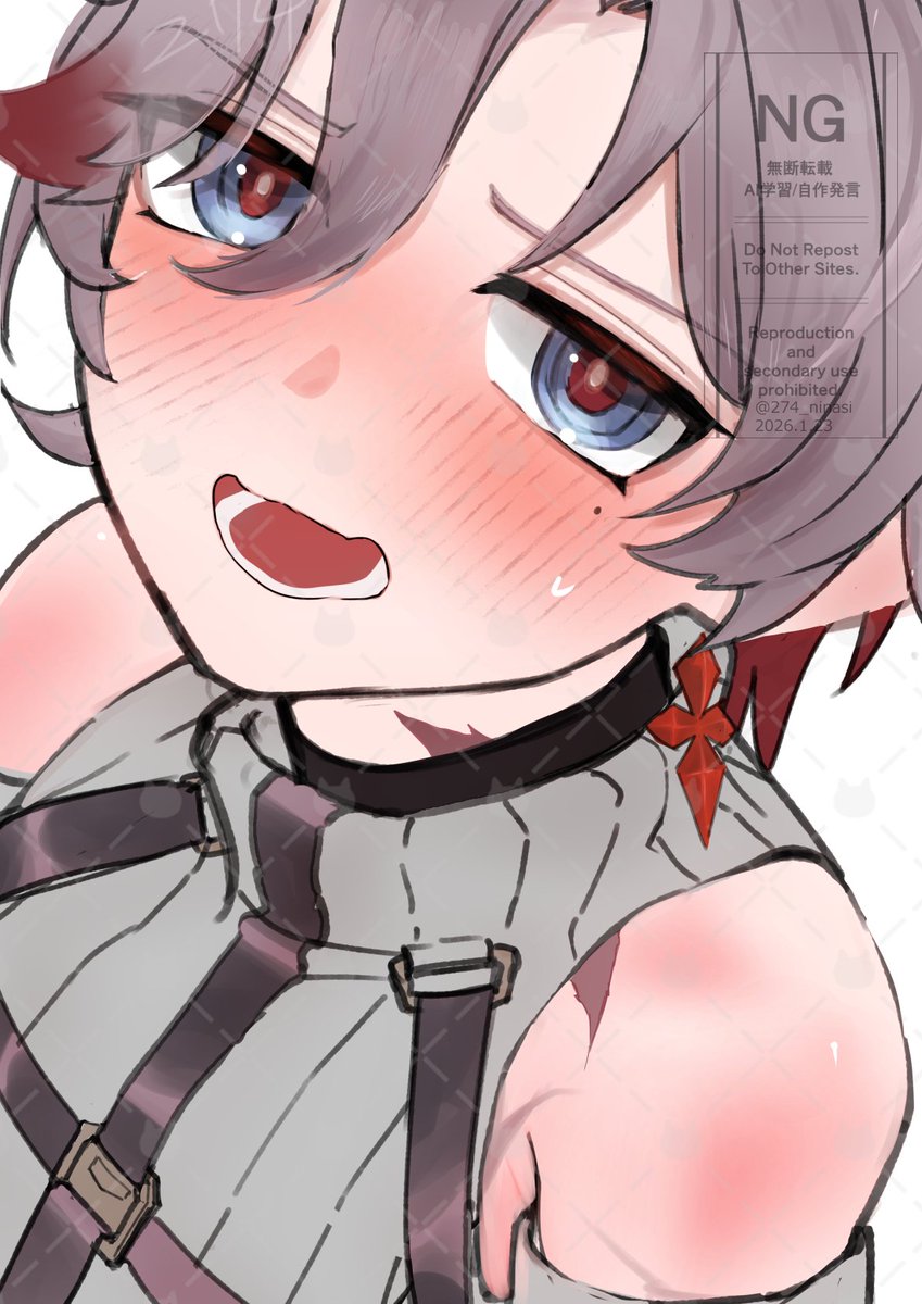 🕯️🪶
「あの、何見てるんですか？」