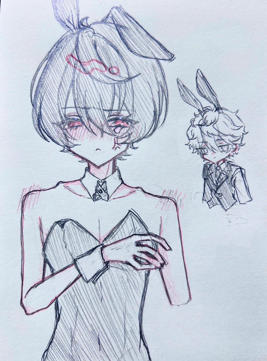 👯‍♀️服きて〜！の絵です