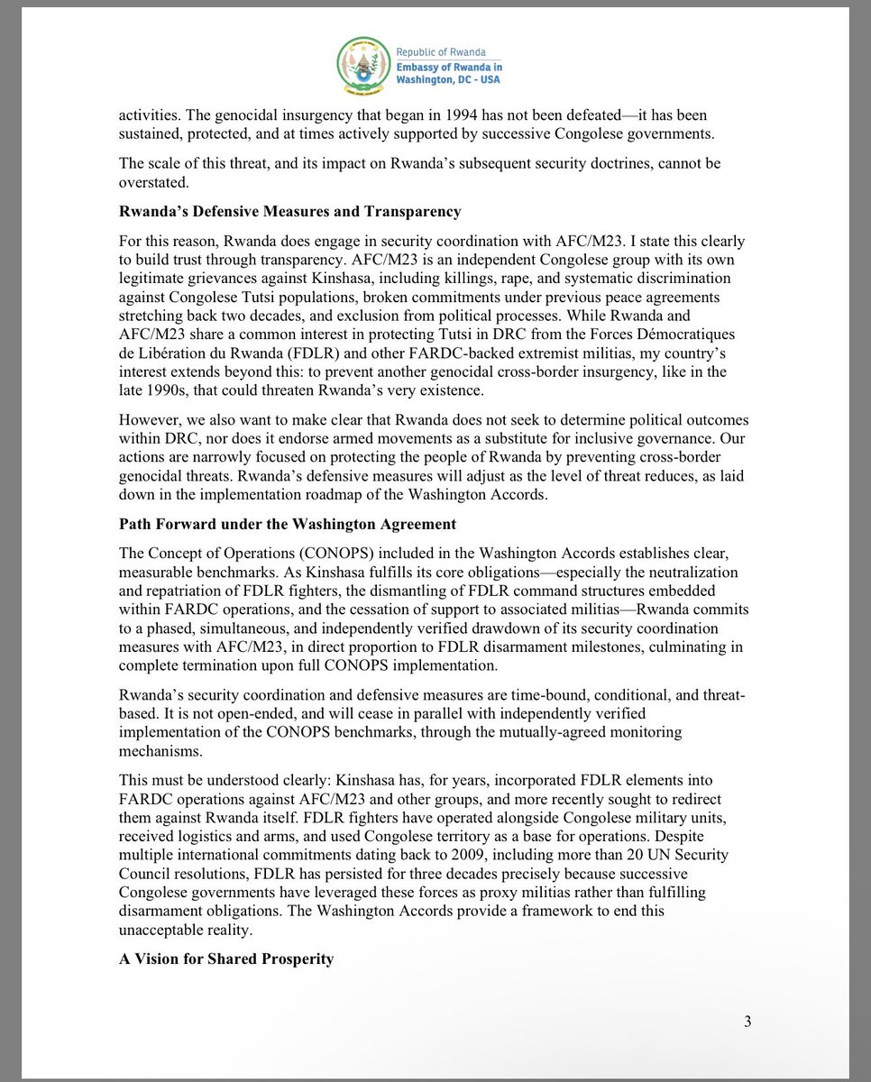 StanysBujakera's tweet image. #RDC #Rwanda: « C’est pour cette raison que le Rwanda collabore avec l’AFC/M23 en matière de coordination de la sécurité. Je le dis clairement afin d’instaurer la confiance par la transparence. », (Ambassadrice Rwanda aux États-Unis)