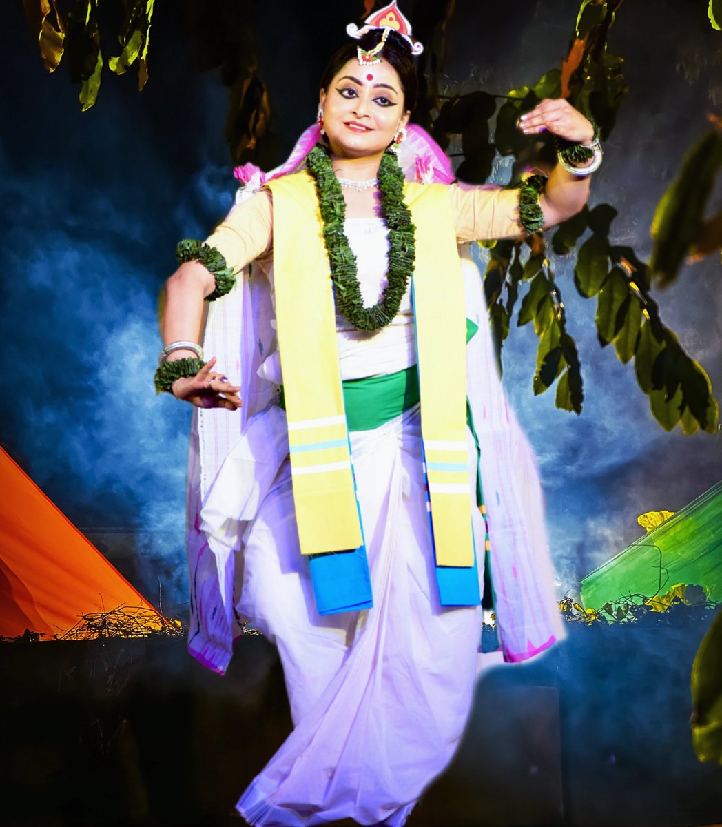rabindranritya's tweet photo. Binapani...
Photo from Balmiki-Pratibha (as Banadevi) of Visva-Bharati Basantotsav Production 2025.
Full Video uploaded on Doordarshan Santinketan youtube channel
Direction- Dr. Amartya Mukhopadhyay 
Presentation- Students, Scholars &amp; Professors of Visva-Bharati.
#rabindranritya https://t.co/oelCVJjyYJ