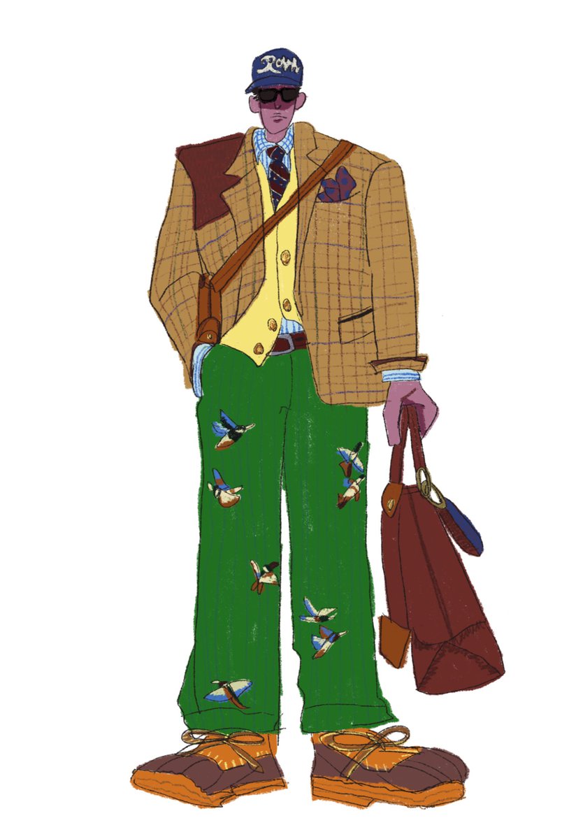 rint0kai's tweet image. Polo Ralph Lauren Man's Fall 2026