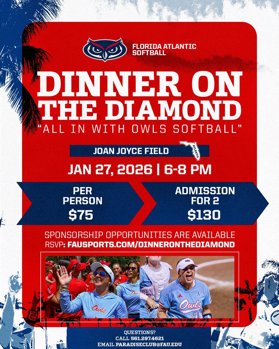 𝑫𝒊𝒏𝒏𝒆𝒓 𝒐𝒏 𝒕𝒉𝒆 𝑫𝒊𝒂𝒎𝒐𝒏𝒅

Meet the team 
Dinner / Drinks 🍽️
Giveaways 

𝘾𝙤𝙢𝙚 𝙘𝙚𝙡𝙚𝙗𝙧𝙖𝙩𝙚 &amp; 𝙨𝙪𝙥𝙥𝙤𝙧𝙩 𝙩𝙝𝙚 𝙗𝙖𝙘𝙠 𝙩𝙤 𝙗𝙖𝙘𝙠 𝘼𝘼𝘾 𝘾𝙝𝙖𝙢𝙥𝙨 𝙛𝙤𝙧 𝙖 𝙨𝙥𝙚𝙘𝙞𝙖𝙡 𝙣𝙞𝙜𝙝𝙩 𝙞𝙣 𝙋𝙖𝙧𝙖𝙙𝙞𝙨𝙚 🌴