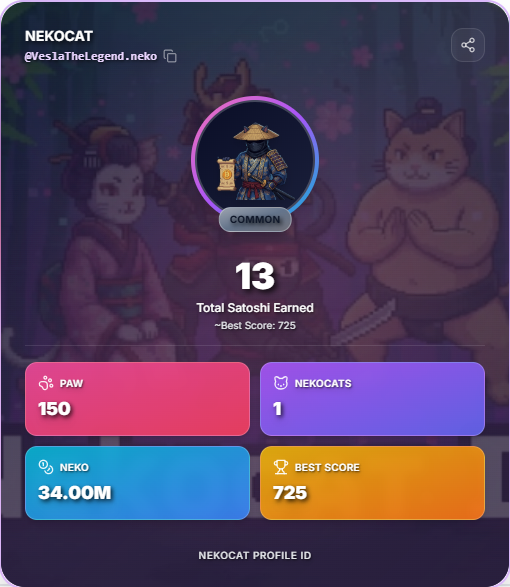 <a href="/nekocat_world/">NekoCat World 🐱 🐾 Feed. Stake. Survive.</a> 💪💪