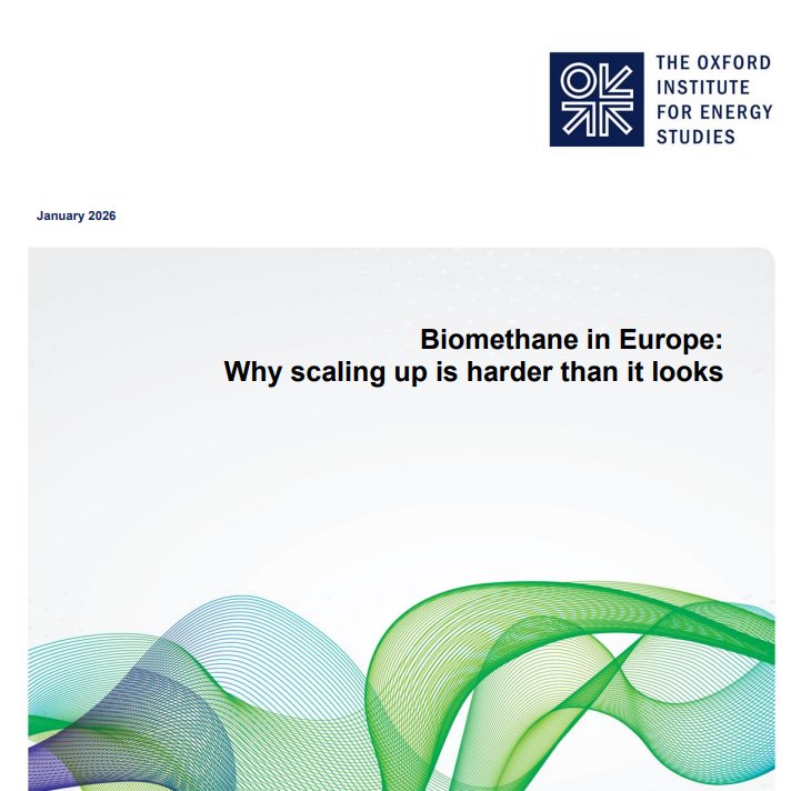 Edison4Gov's tweet image. #eTransition
@OxfordEnergy Paper “Biomethane in Europe"
#Biometano rafforza il suo ruolo nella #transizioneenergetica 🇪🇺 soprattutto per trasporti e settori difficili da elettrificare 

👉Strategico per #sicurezza e #decarbonizzazione 

Per approfondire
🔗tinyurl.com/yku8myd5