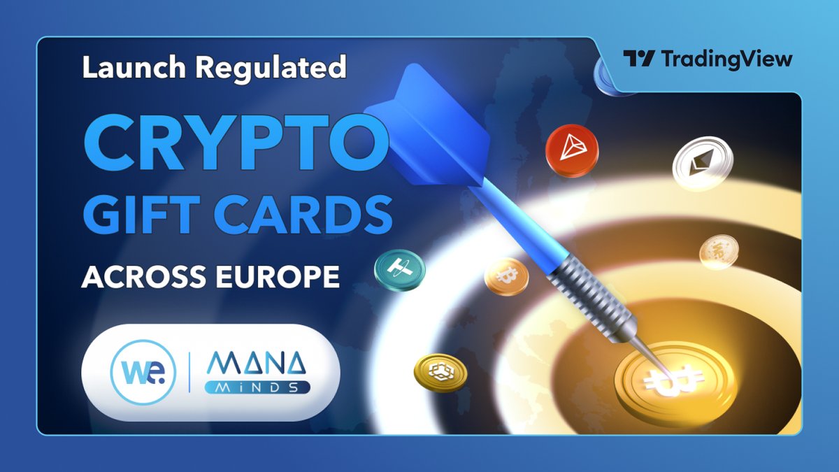 WandaExOfficial's tweet photo. 📈 Wanda Exchange on @tradingview !
 
50M+ traders can read about our partnership with Mana Minds.
 
Regulated crypto gift cards for European retail 🇪🇺
 
#crypto #trading #Bitcoin https://t.co/ne0yiHcR0i
