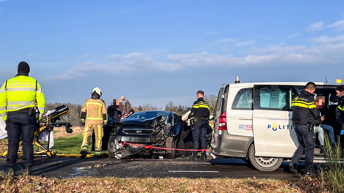 Ernstig ongeval op Coevorderstraatweg in Noordscheschut