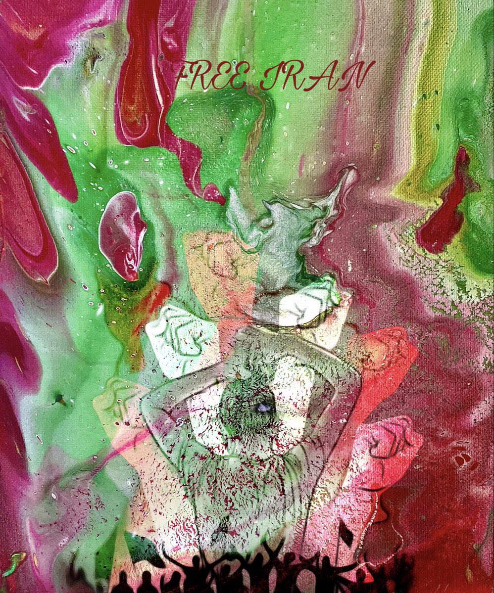 FREE IRAN 🇮🇷🙏✨
For every RETWEET
Buying $1 of Art from Iranian Artists 
Let’s break the algorithm and support our Iranian Artists friends 💜
Art: <a href="/ArtSoroor/">Soroorart💎🍀</a> 

Post their work below 👇 
Many still have no internet