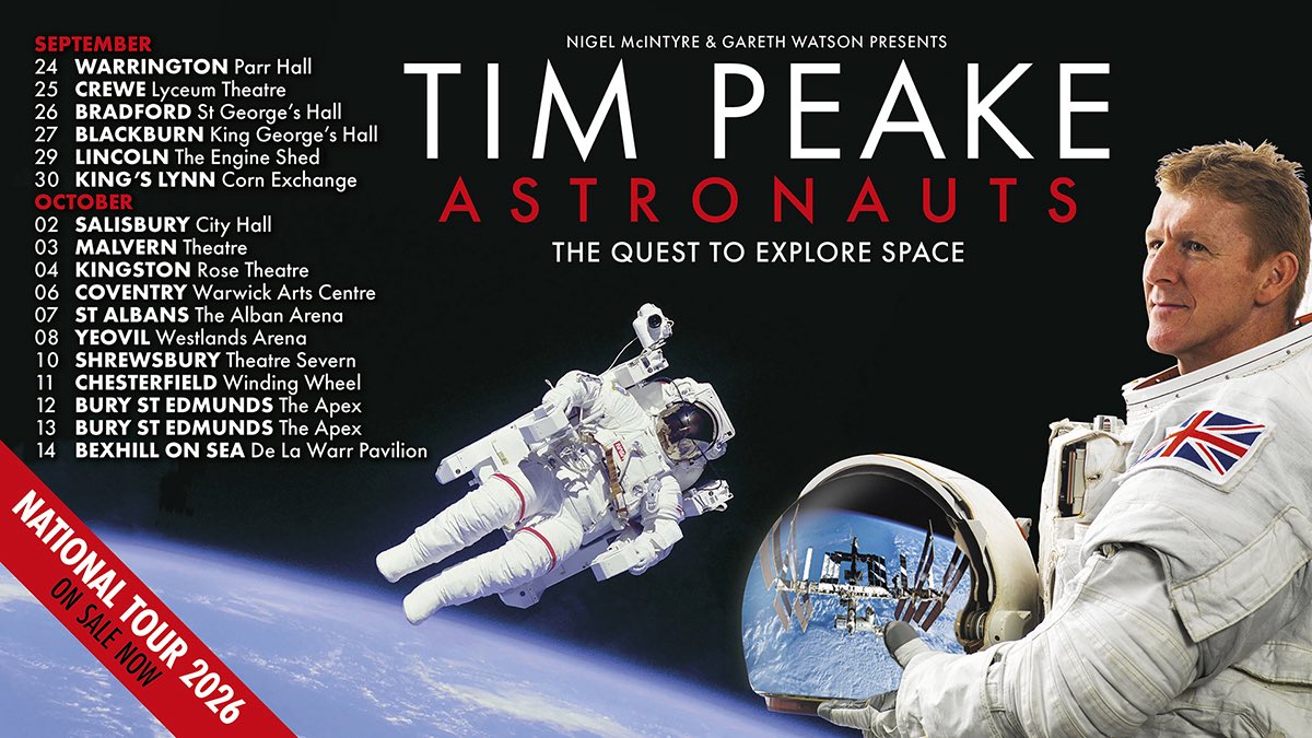 Tim Peake tweet media